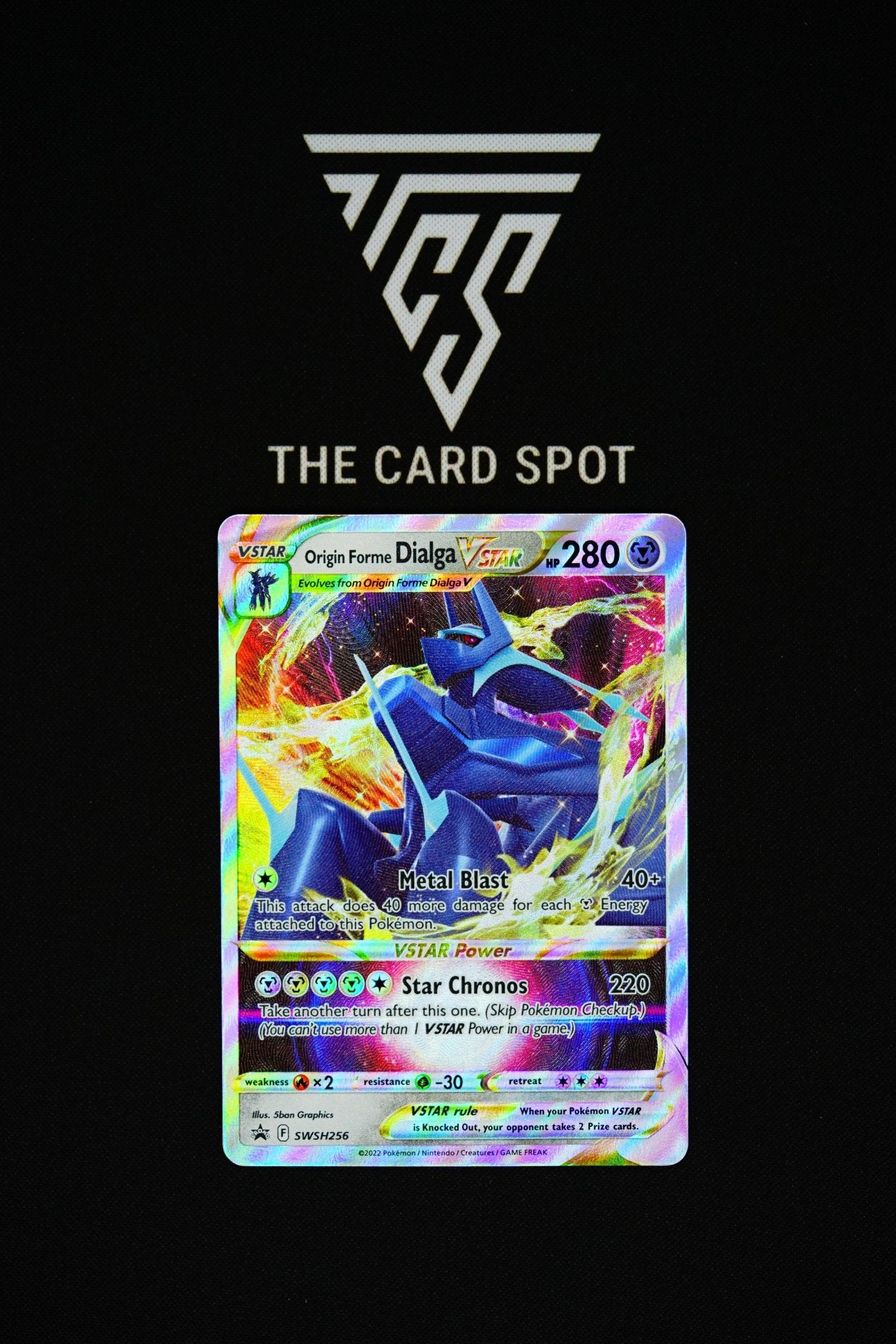 SWSH256 - Origin Forme Dialga VSTAR - Pokemon TCG - THE CARD SPOT PTY LTD.