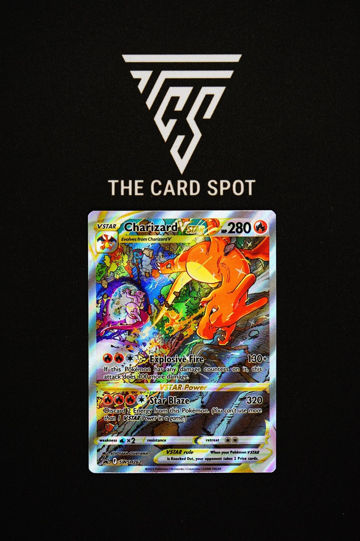 Swsh262 Charizard Vstar - Pokemon TCG - THE CARD SPOT PTY LTD.