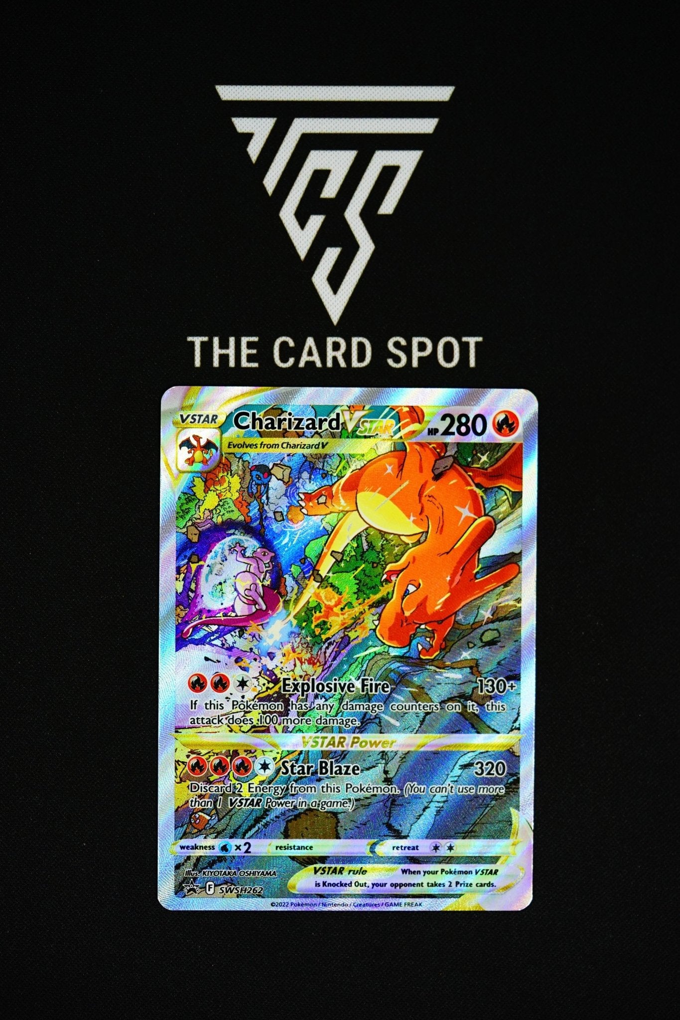 SWSH262 Charizard Vstar - Pokemon TCG - THE CARD SPOT PTY LTD.Pokemon Raw CardsPokémon