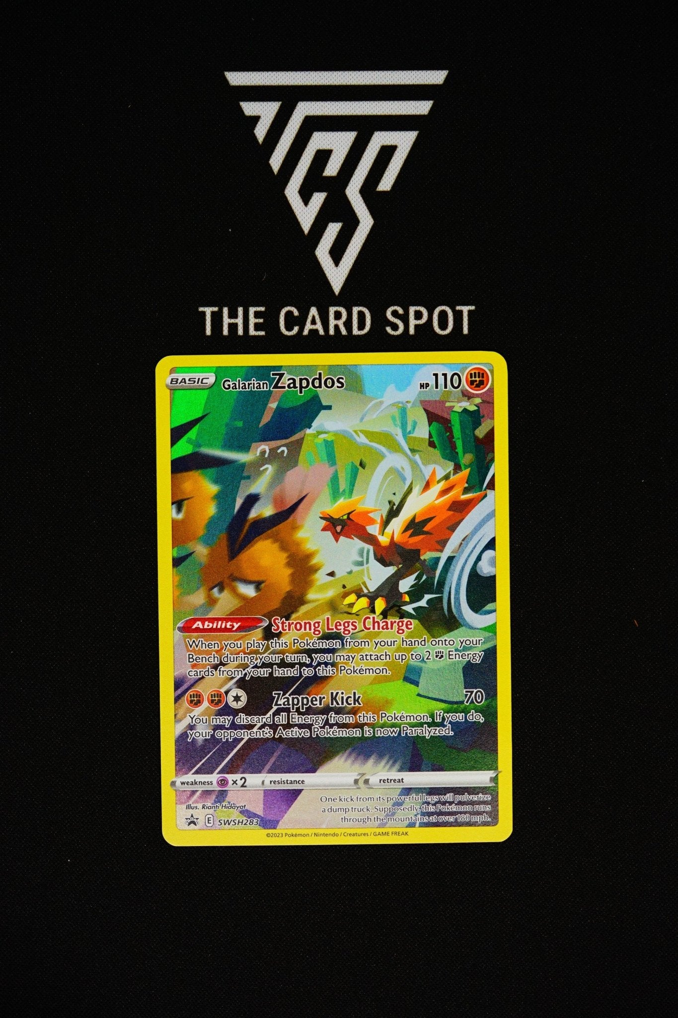 SWSH283 - Galarian Zapdos - Pokemon TCG - THE CARD SPOT PTY LTD.