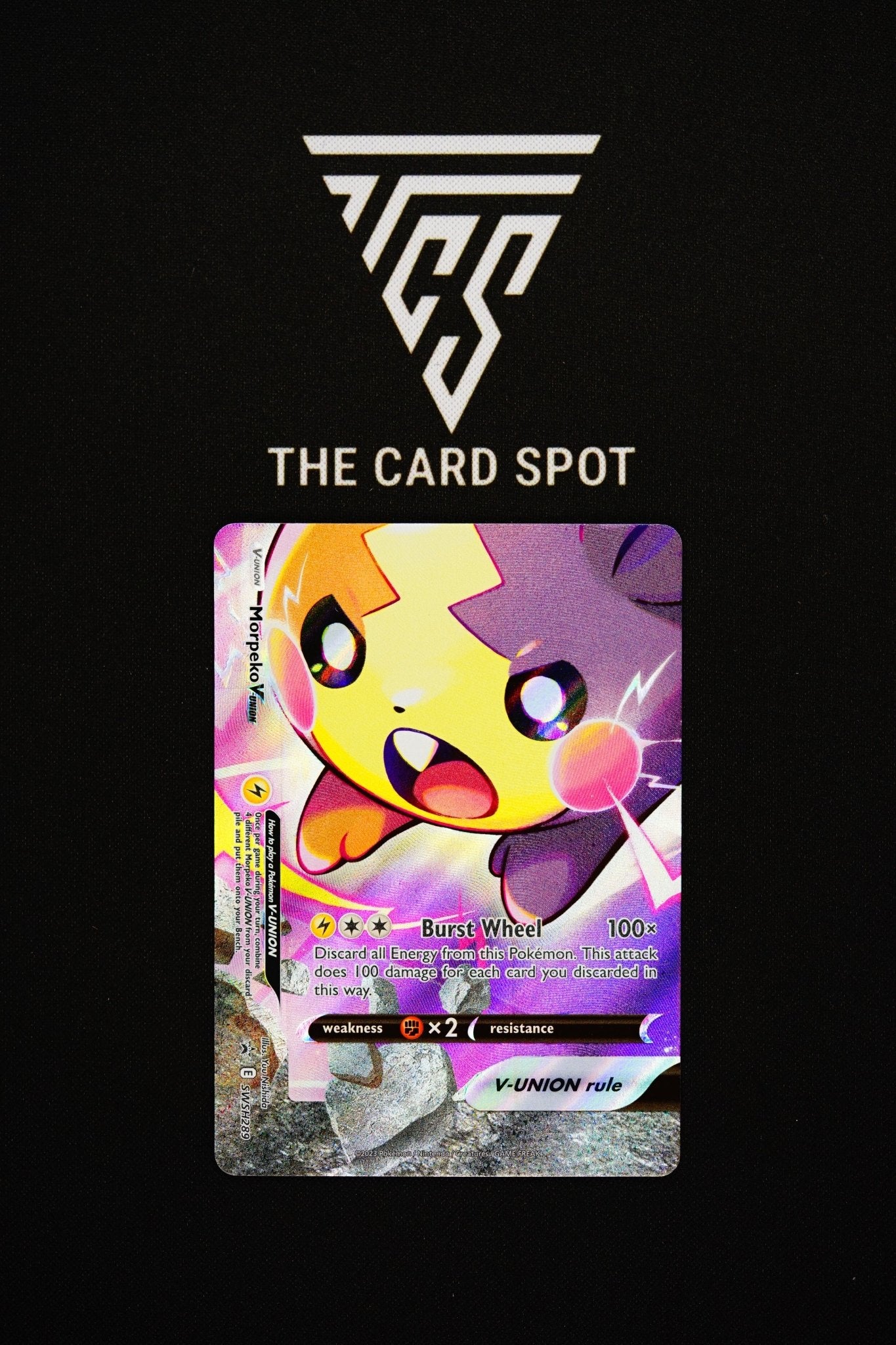 SWSH289 - Morpeko V - Union - Pokemon TCG - THE CARD SPOT PTY LTD.