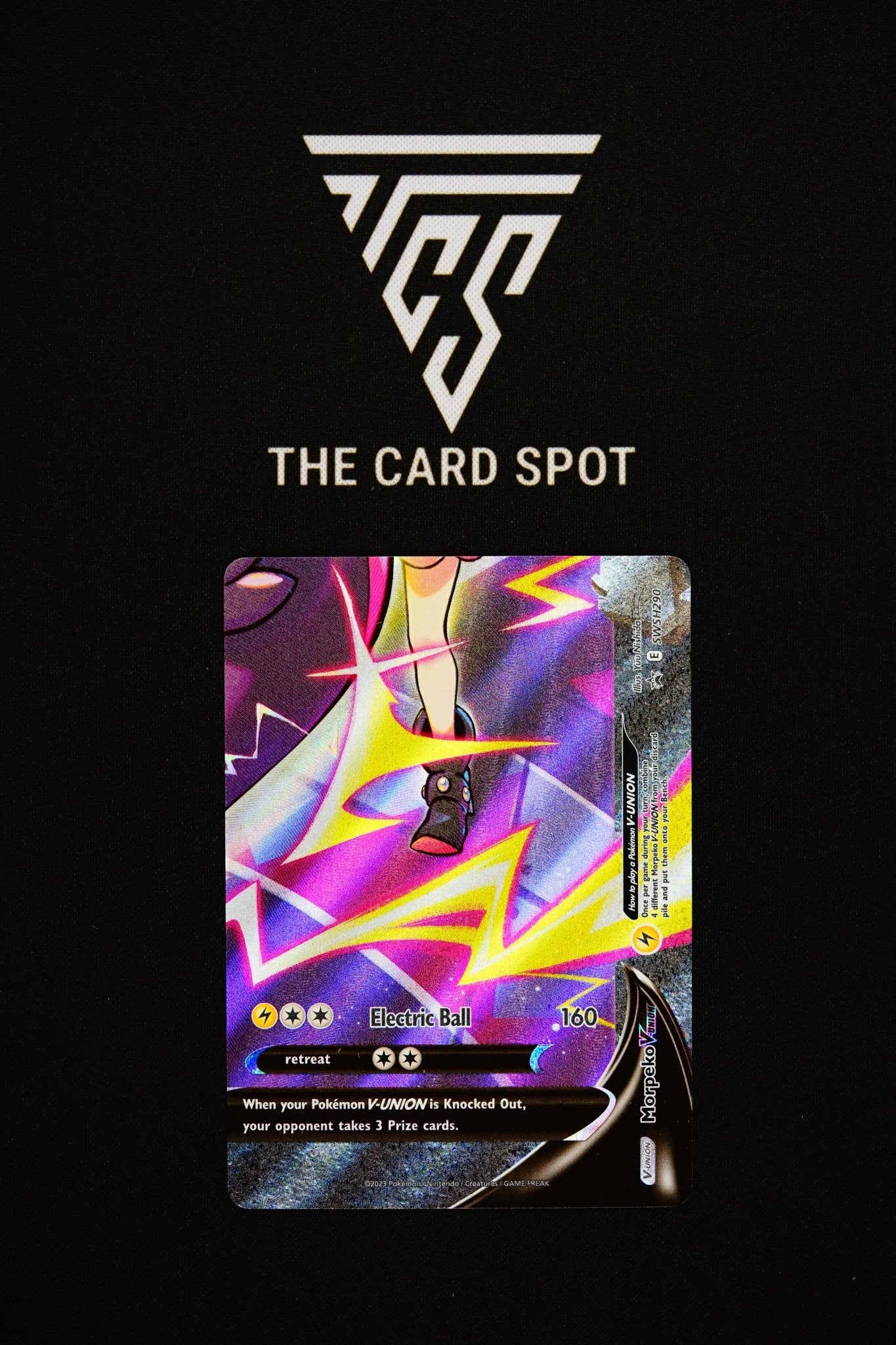 SWSH290 - Morpeko V - Union - Pokemon TCG - THE CARD SPOT PTY LTD.