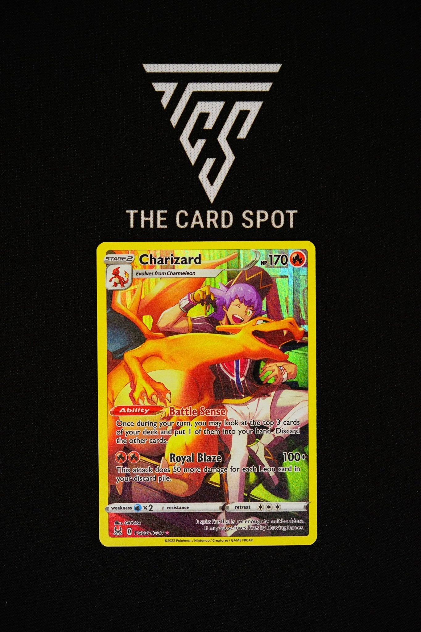 TG03/TG30 - Charizard - Pokemon TCG - THE CARD SPOT PTY LTD.