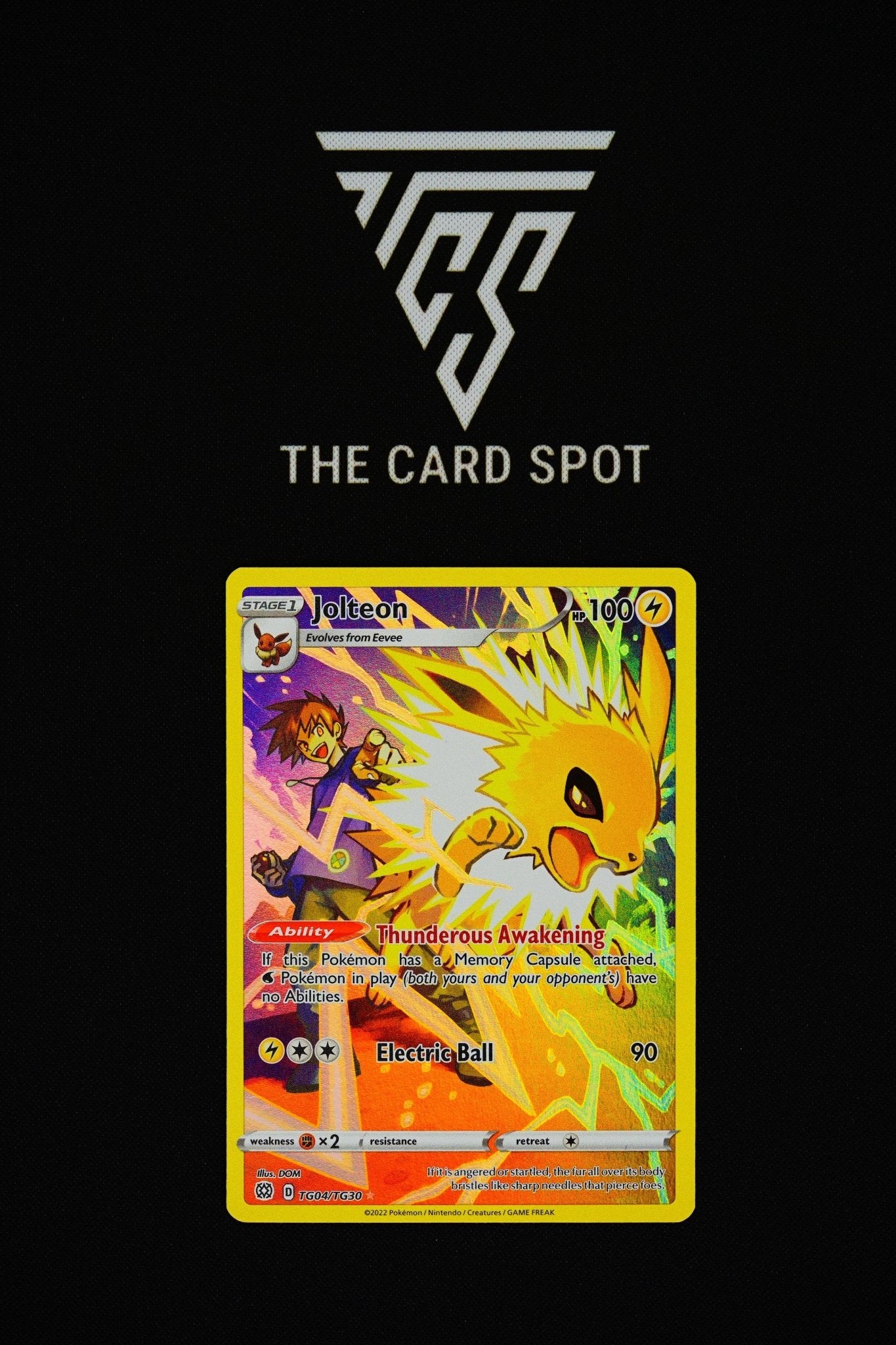 TG04/TG30 - Jolteon - Pokemon TCG - THE CARD SPOT PTY LTD.