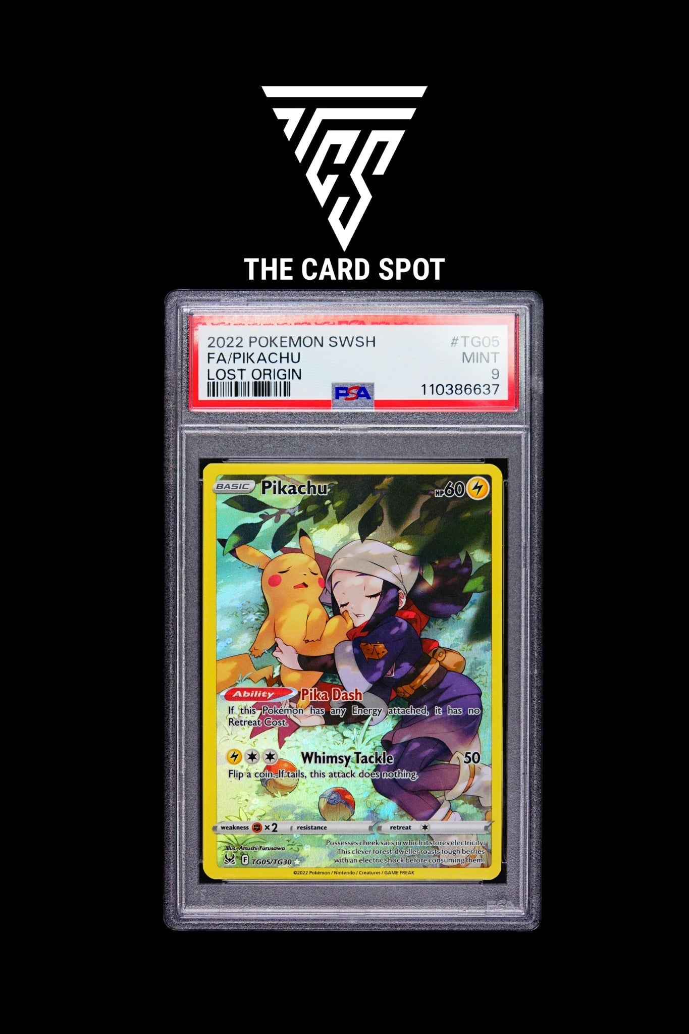 TG105/TG30 Pikachu PSA 9 - Pokemon TCG - THE CARD SPOT PTY LTD.