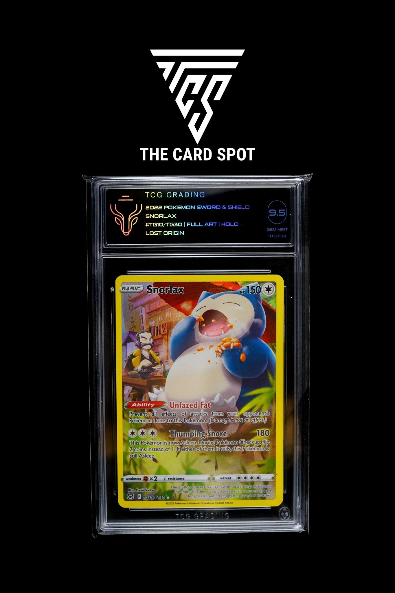 Pokemon - Snorlax TG10/TG30 - Origine Persa - Foto 11