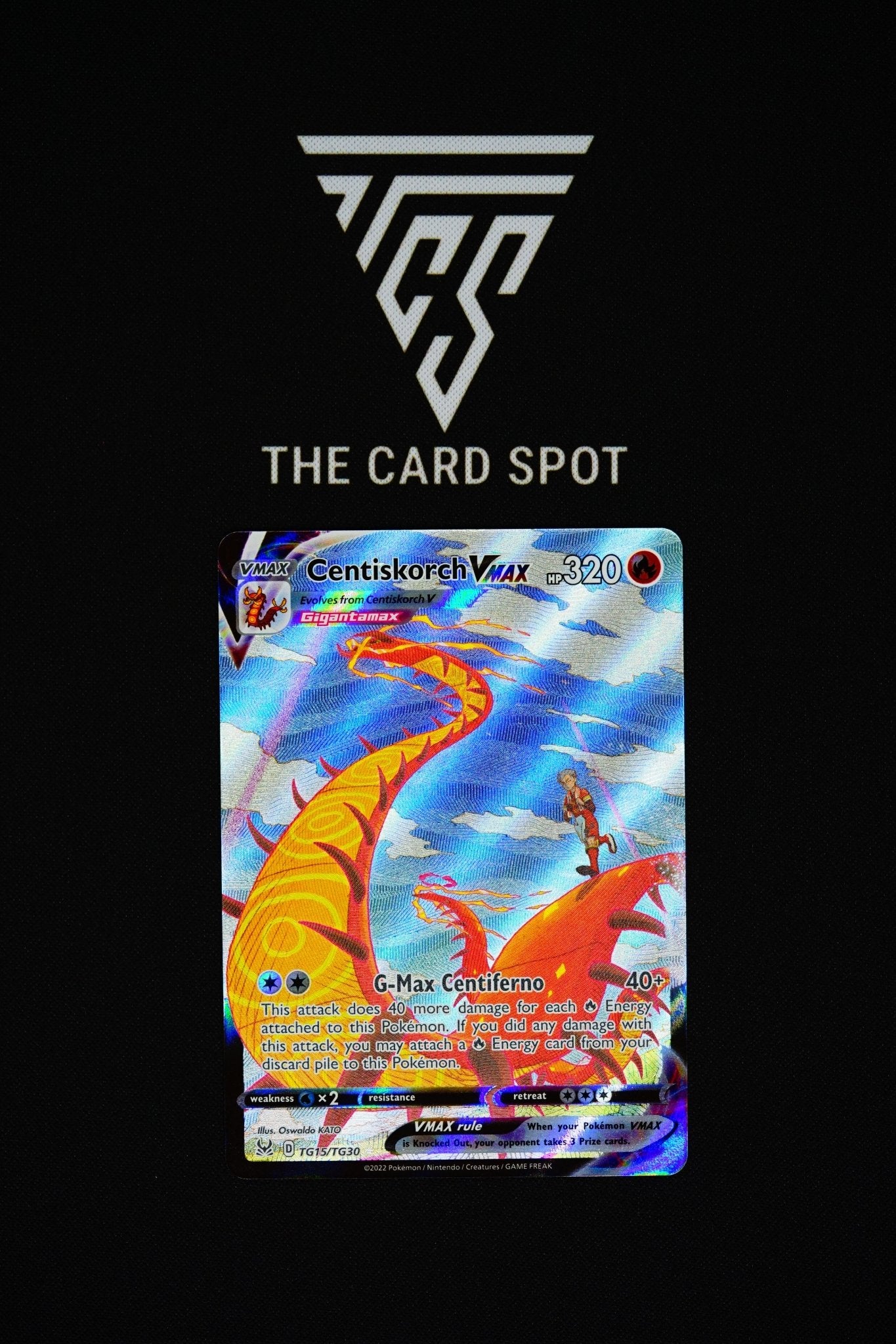 TG15/TG30 - Centiskorch VMAX - Pokemon TCG - THE CARD SPOT PTY LTD.