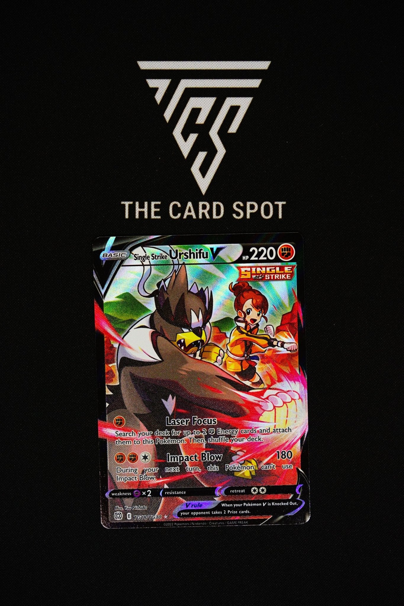 TG18/TG30 - Single Strike Urshifu V - Pokemon TCG - THE CARD SPOT PTY LTD.