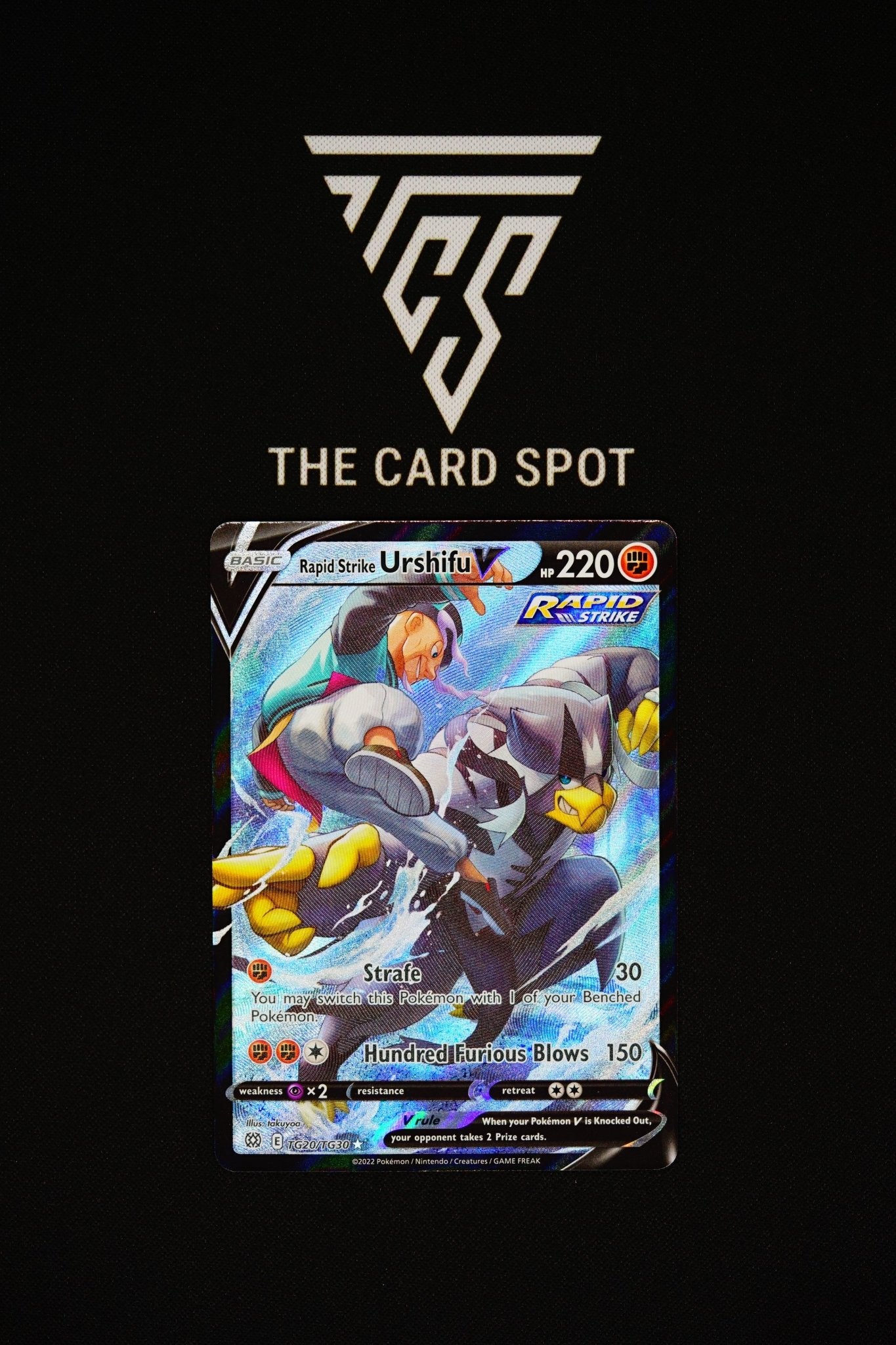 TG20/TG30 - Rapid Strike Urshifu V - Pokemon TCG - THE CARD SPOT PTY LTD.