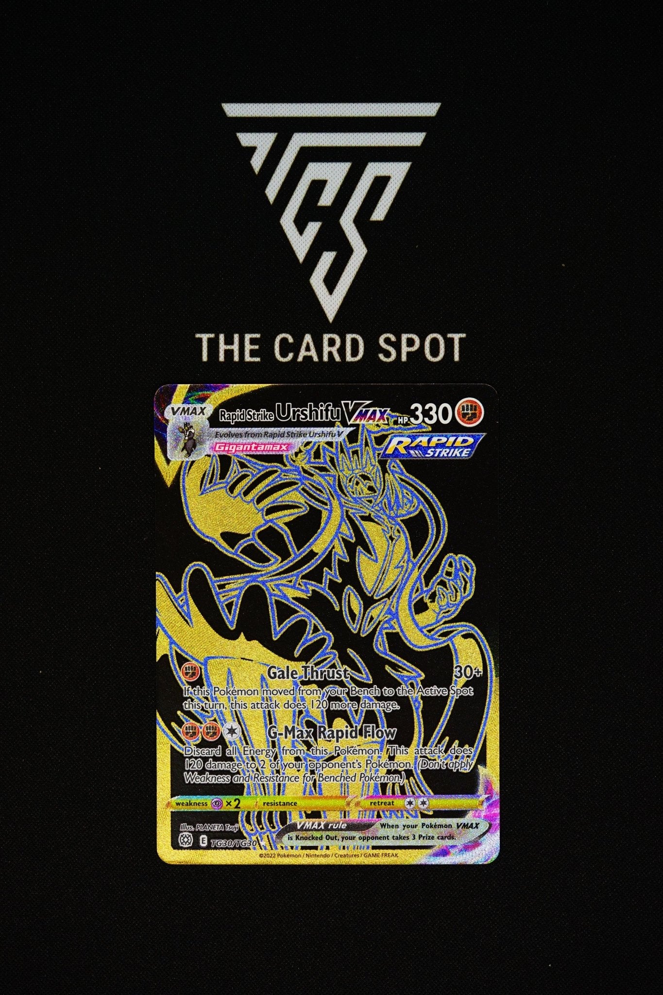 TG30/TG30 - Rapid Strike Urshifu VMAX - Pokemon TCG - THE CARD SPOT PTY LTD.