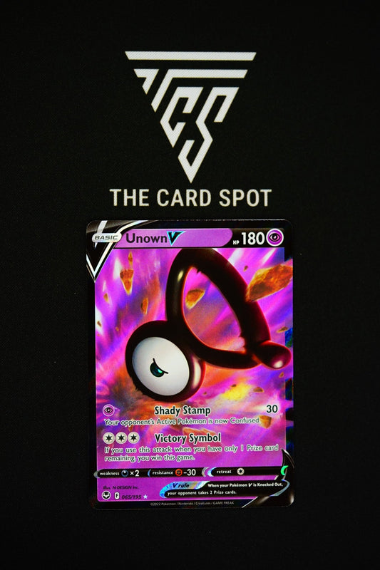 Unknown V (065/195) - Silver Tempest Pokemon - THE CARD SPOT PTY LTD.