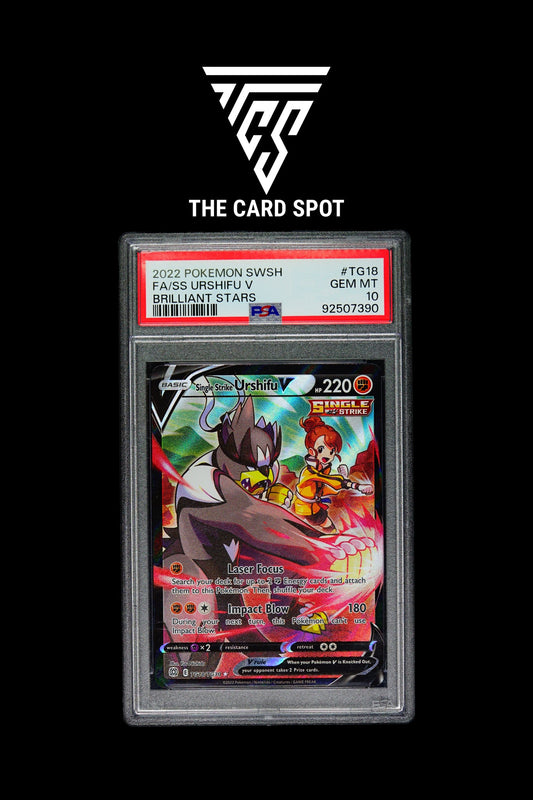 Urshifu V PSA 10 - Pokemon TCG - THE CARD SPOT PTY LTD.