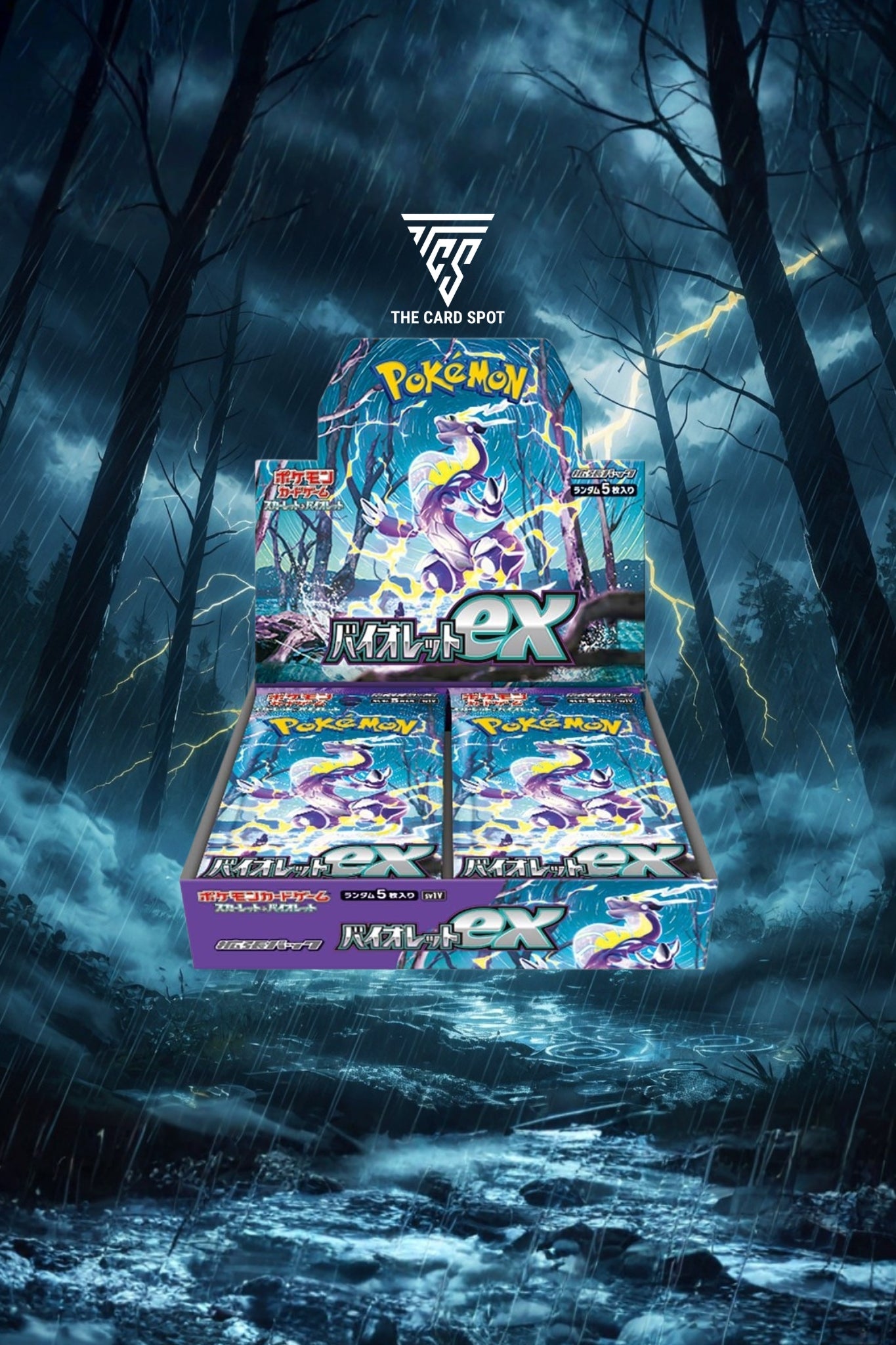 Violet Ex Booster Box - Pokemon TCG - THE CARD SPOT PTY LTD.