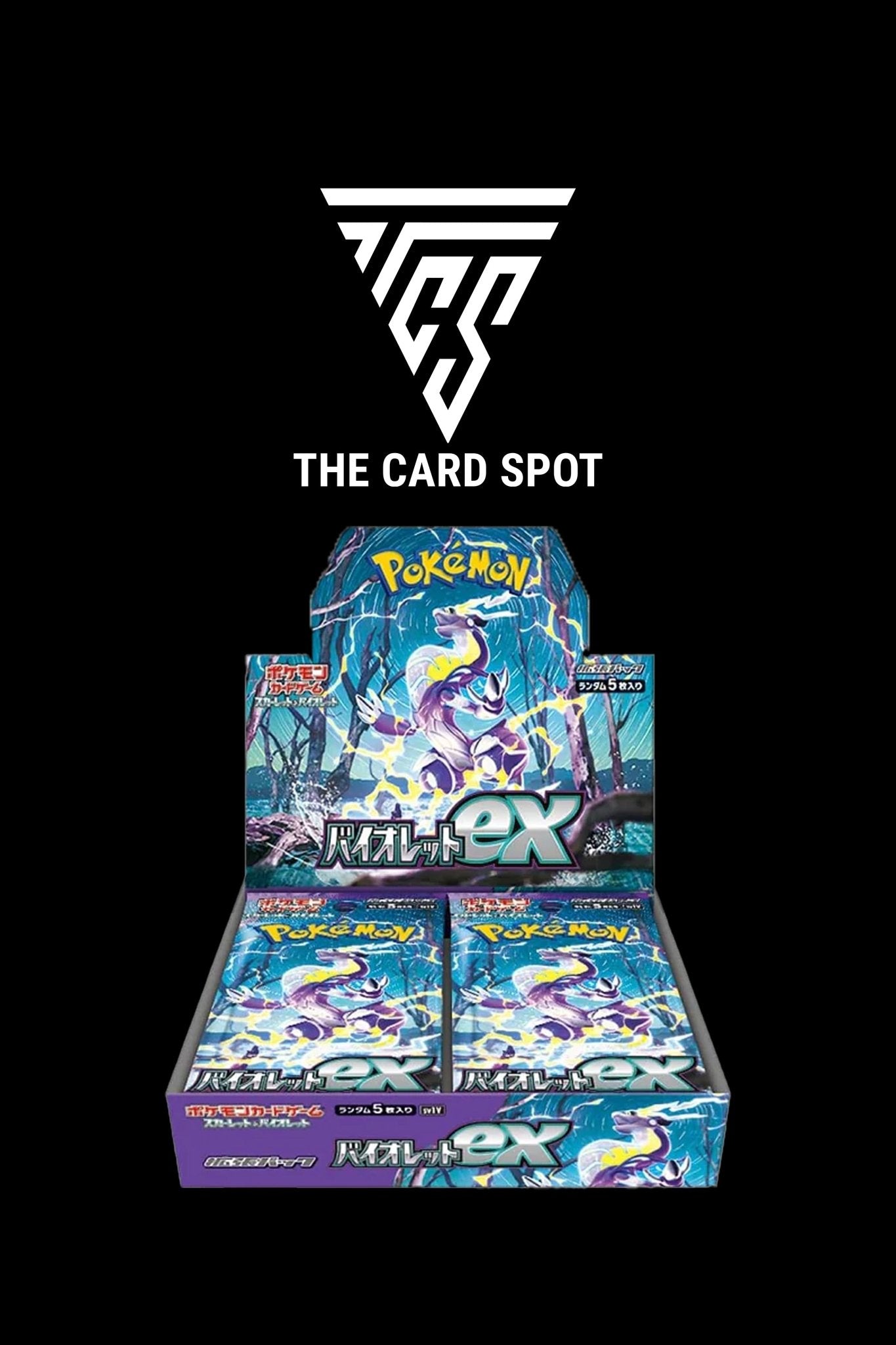 Violet Ex sv1V Booster box - Japanese Pokemon TCG - THE CARD SPOT PTY LTD.