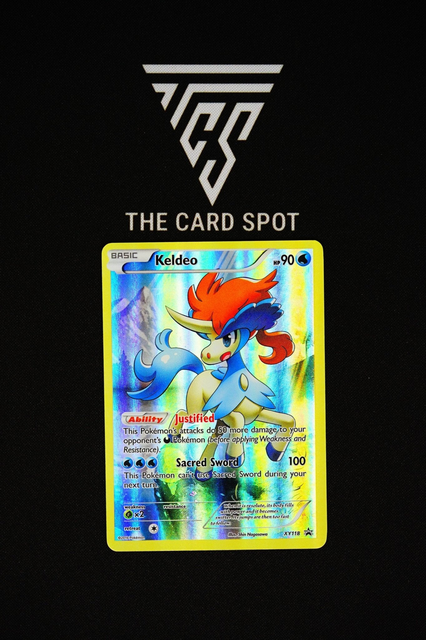XY118 Keldeo Promo - Pokemon TCG - THE CARD SPOT PTY LTD.