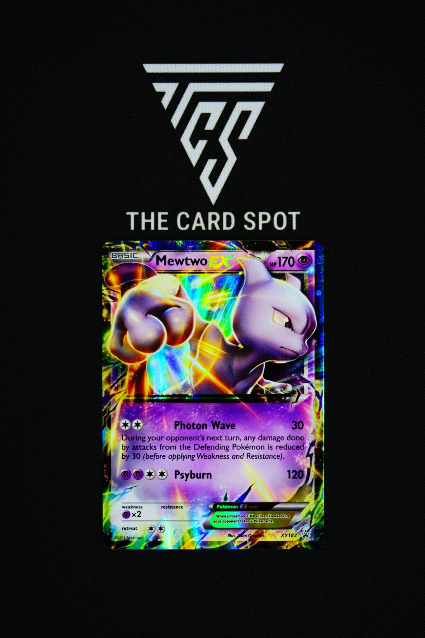 XY183 Mewtwo Ex - Pokemon TCG - THE CARD SPOT PTY LTD.
