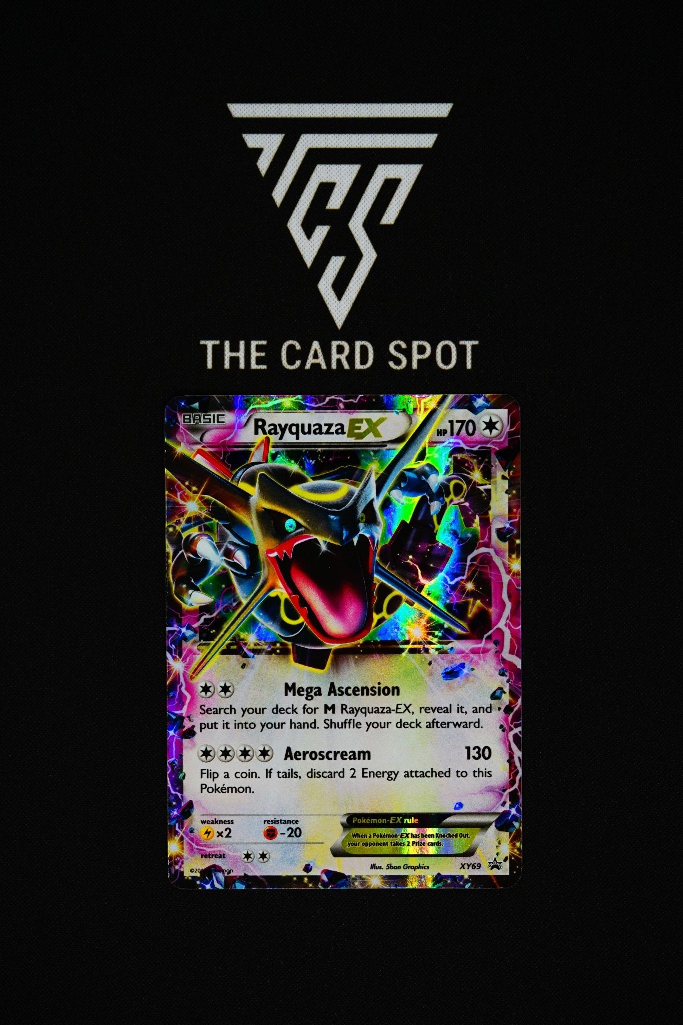 XY69 - Rayquaza EX - Pokemon TCG - THE CARD SPOT PTY LTD.