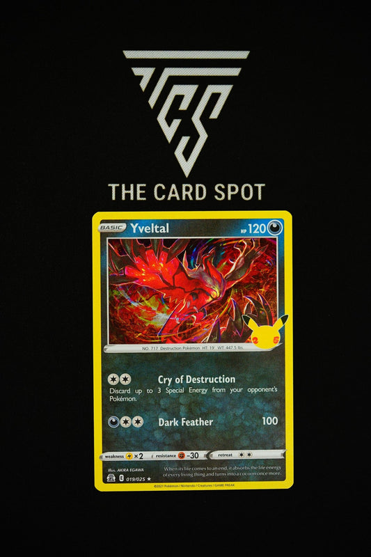 Yveltal (019/025) - Celebrations Pokemon - THE CARD SPOT PTY LTD.