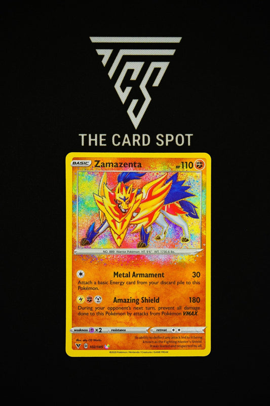 Zamazenta (102/185) - Vivid Voltage Pokemon - THE CARD SPOT PTY LTD.