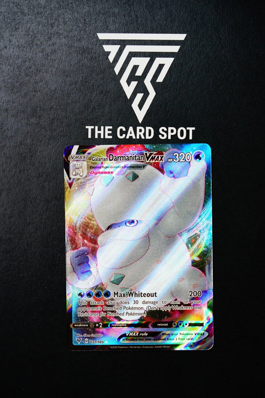 037/185 Galarian Darmanitan VMAX - Pokemon TCG - THE CARD SPOT PTY LTD.