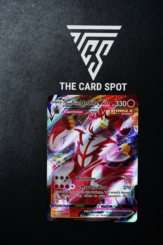 086/163 Urshifu VMAX - Pokemon TCG - THE CARD SPOT PTY LTD.Pokemon Raw CardsPokémon