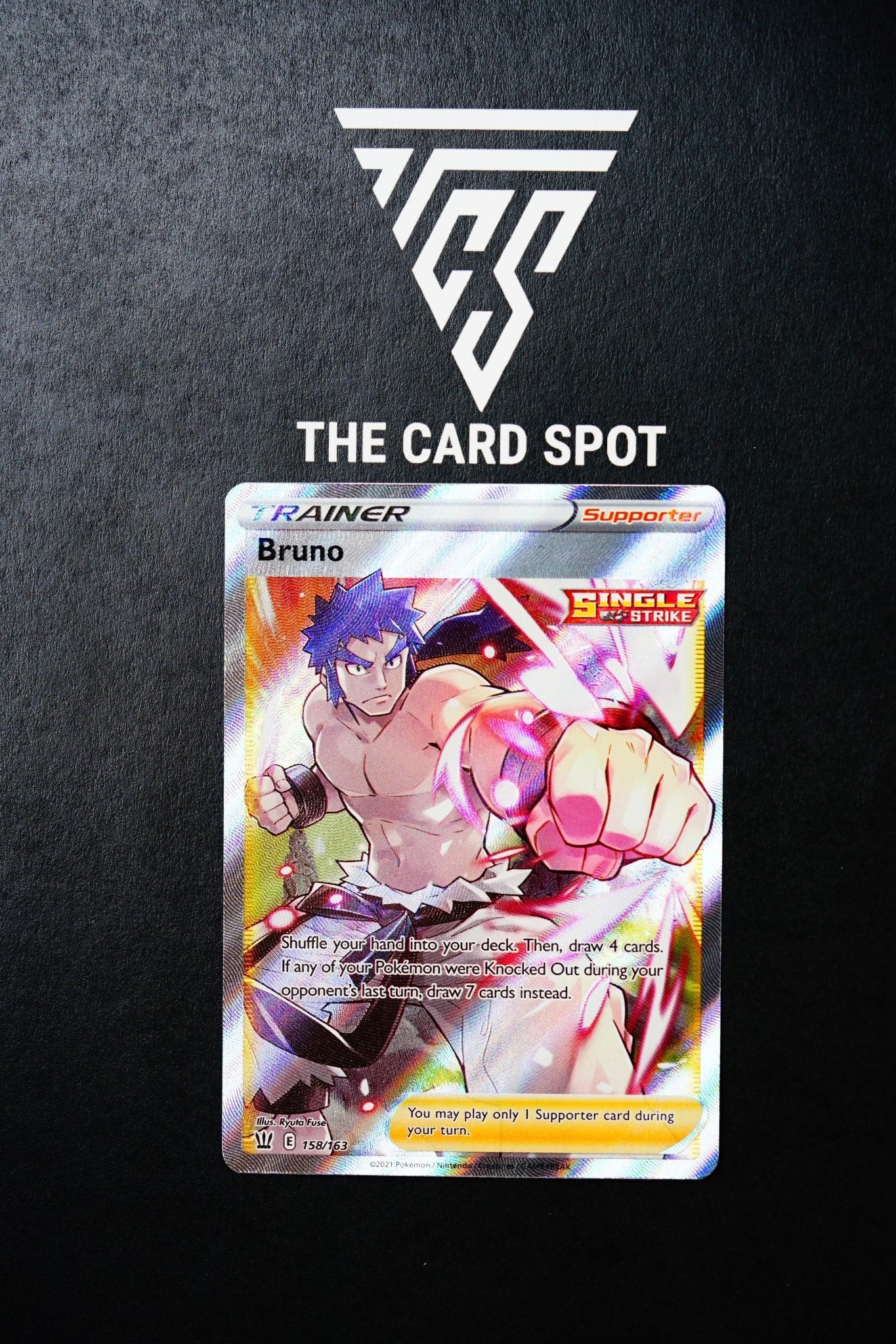 158/163 Bruno - Pokemon Card - THE CARD SPOT PTY LTD.