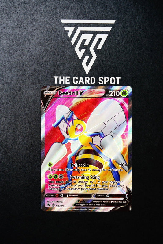 160/189 Beedrill V - Pokemon Card - THE CARD SPOT PTY LTD.Pokemon Raw CardsPokémon