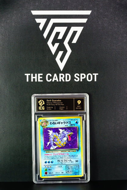 1997 Dark Gyarados - No. 130 - Team Rocket Gang - ICG 9 (PSA) - Pokemon Card - THE CARD SPOT PTY LTD.Pokemon GradedPokémon