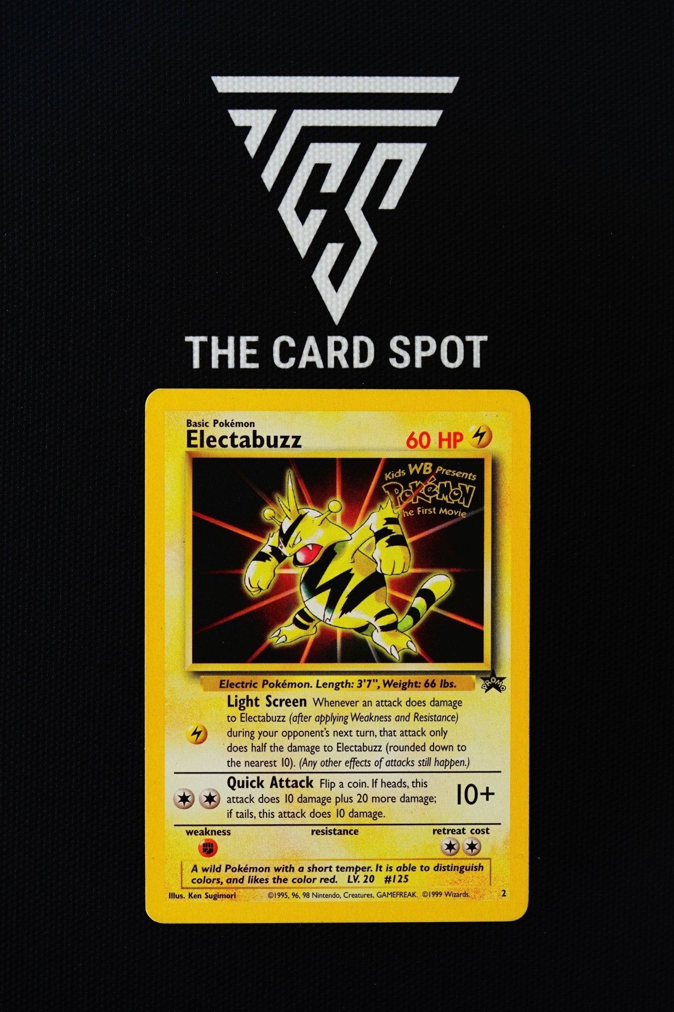2 Electabuzz WB Gold Stamp Promo - Pokemon TCG - THE CARD SPOT PTY LTD.Pokemon Raw CardsPokémon