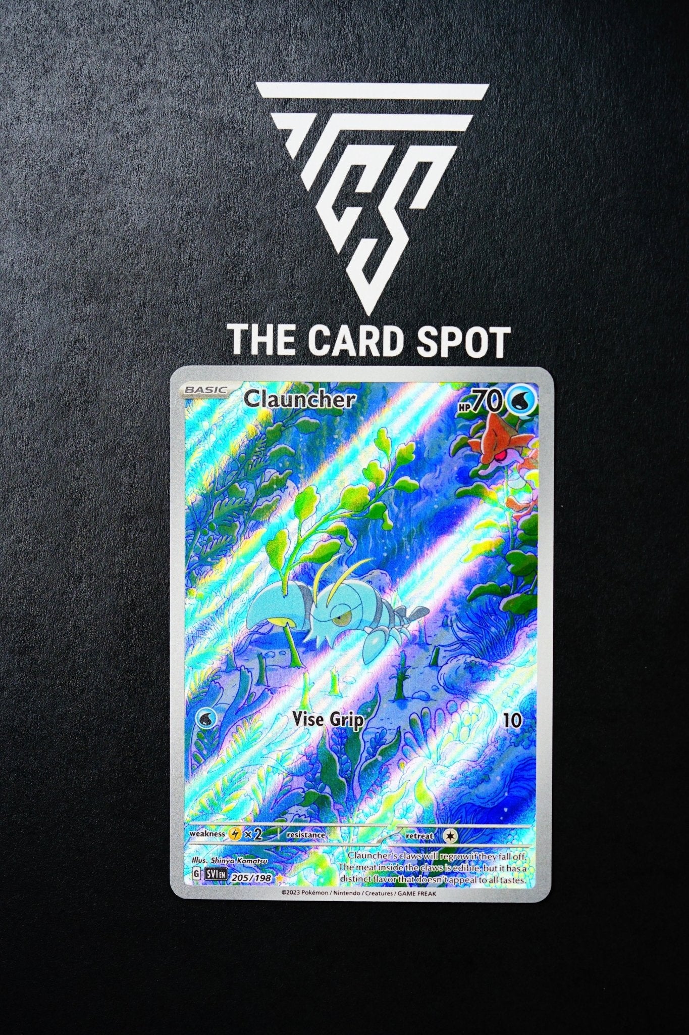 Launcher Pokemon 205/198 Clauncher - Pokemon TCG - THE CARD SPOT PTY LTD.