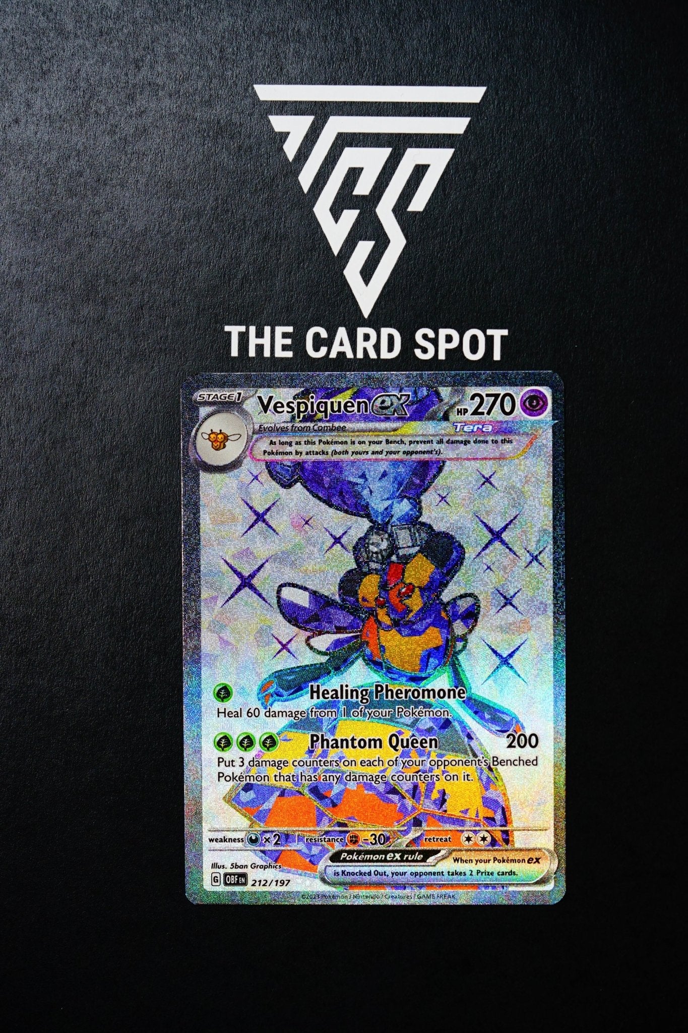212/197 Vespiquen Ex - Pokemon TCG THE CARD SPOT PTY LTD. 212/197 Vespiquen Ex - Pokemon TCG THE CARD SPOT PTY LTD.
