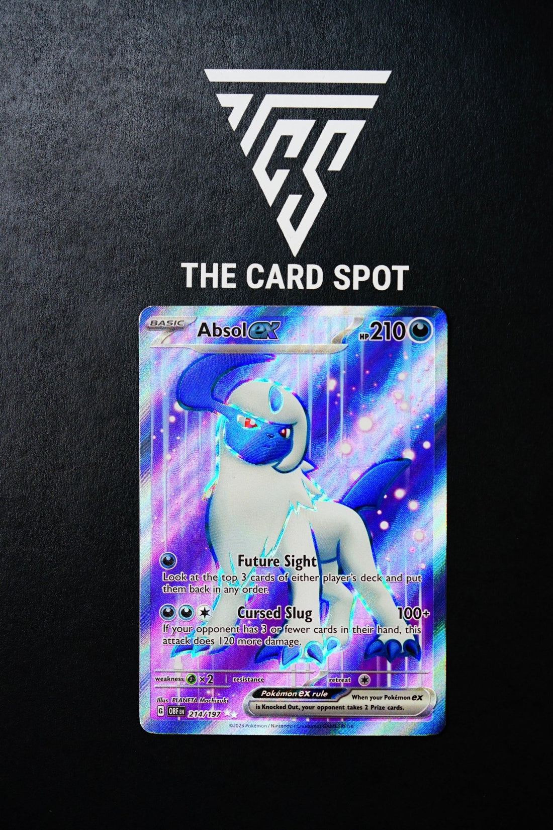 214 197 Absol EX Pokemon Card THE CARD SPOT PTY LTD 214-197-absol-ex-pokemon-card-the-card-spot-pty-ltd
