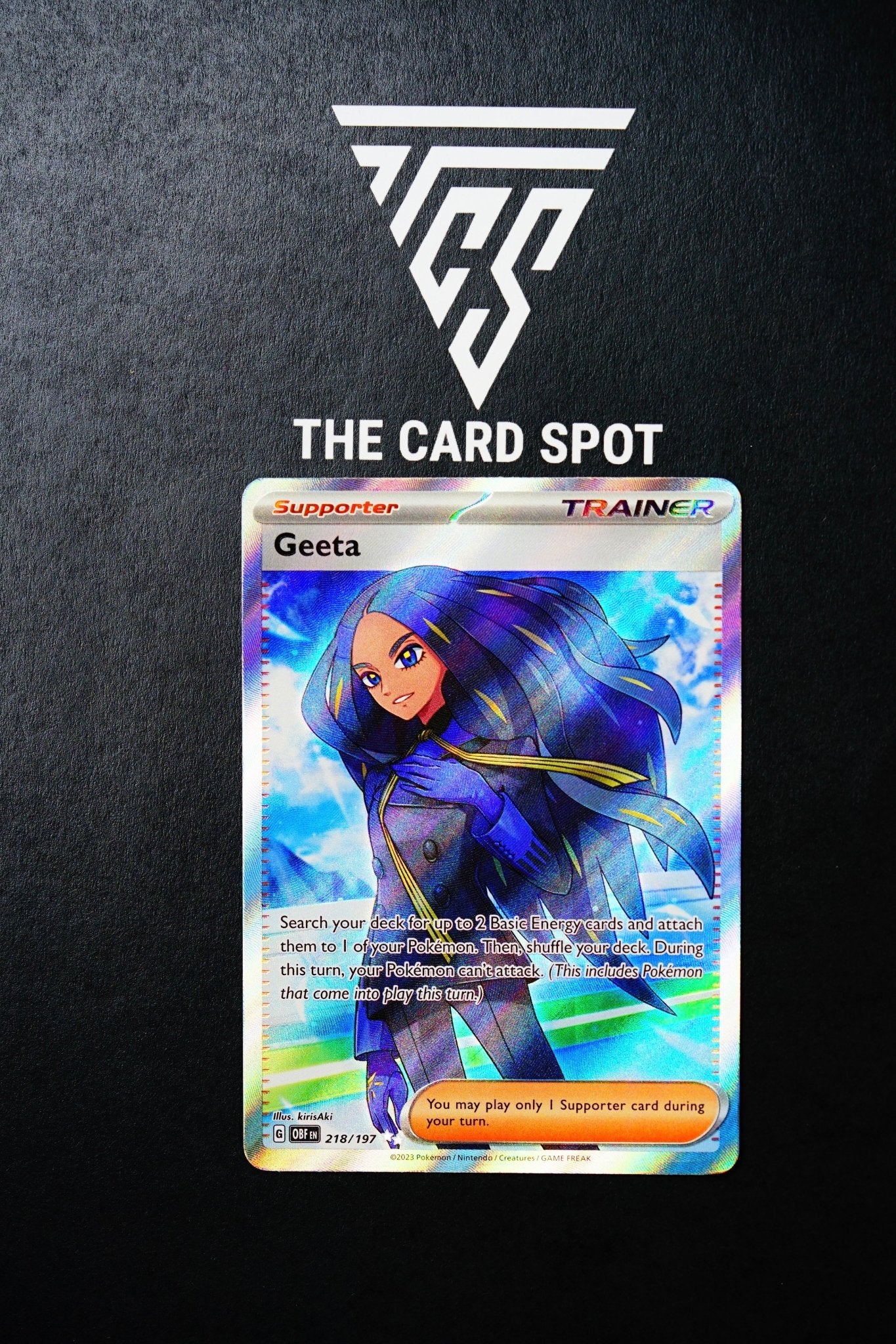 218/197 - Geeta - Pokemon Card - THE CARD SPOT PTY LTD.