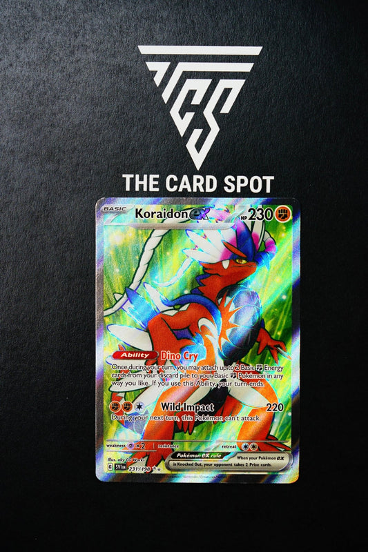 231/198 Koraidon EX - Pokemon TCG - THE CARD SPOT PTY LTD.Pokemon Raw CardsPokémon