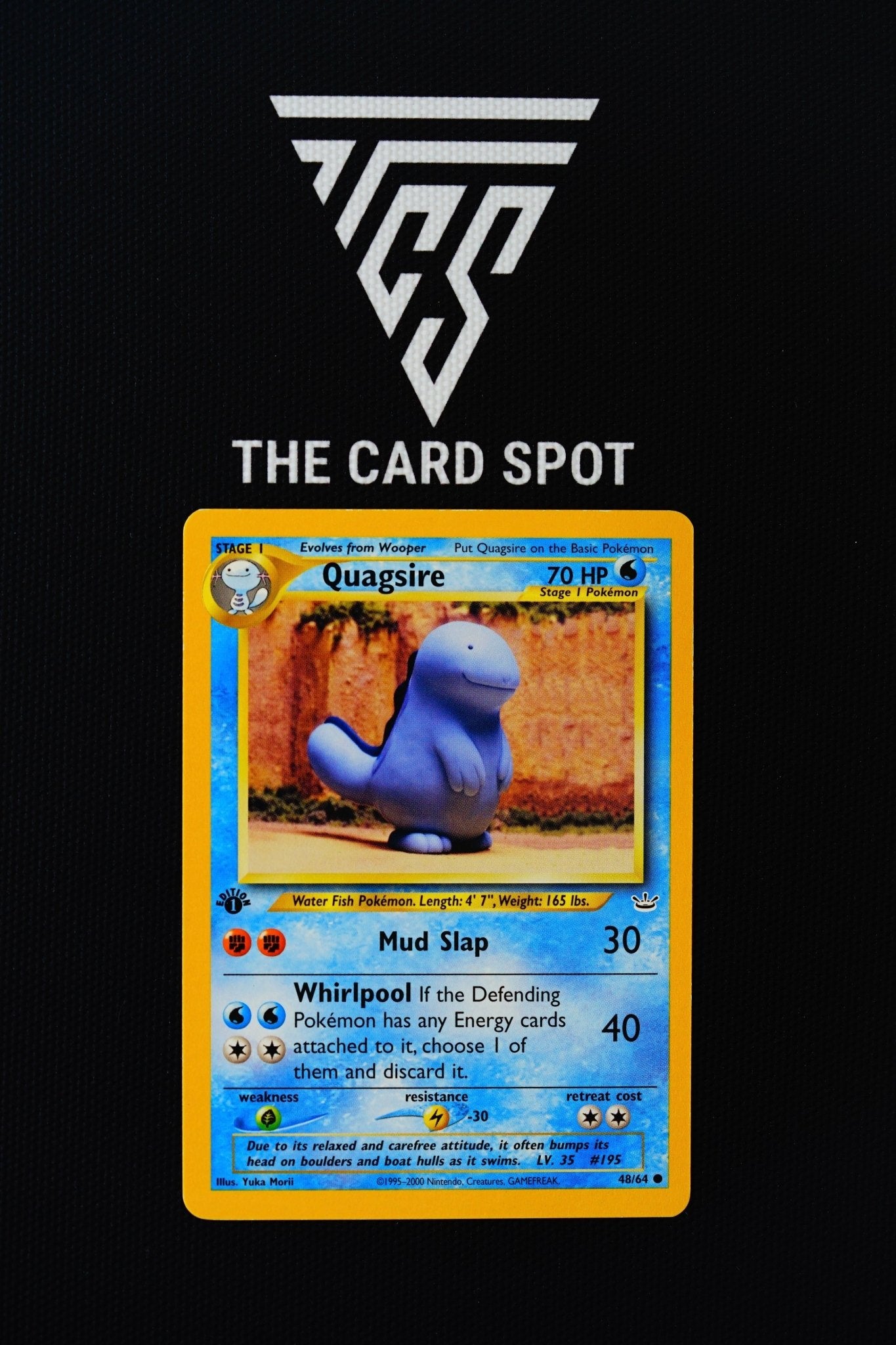 48/64 Quagsire 1st edition Neo Revelation - Pokemon TCG - THE CARD SPOT PTY LTD.