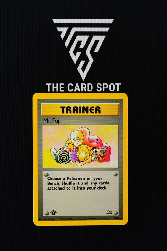 58/62 Mr. Fuji 1st Edition Fossil - Pokemon TCG - THE CARD SPOT PTY LTD.Pokemon Raw CardsPokémon