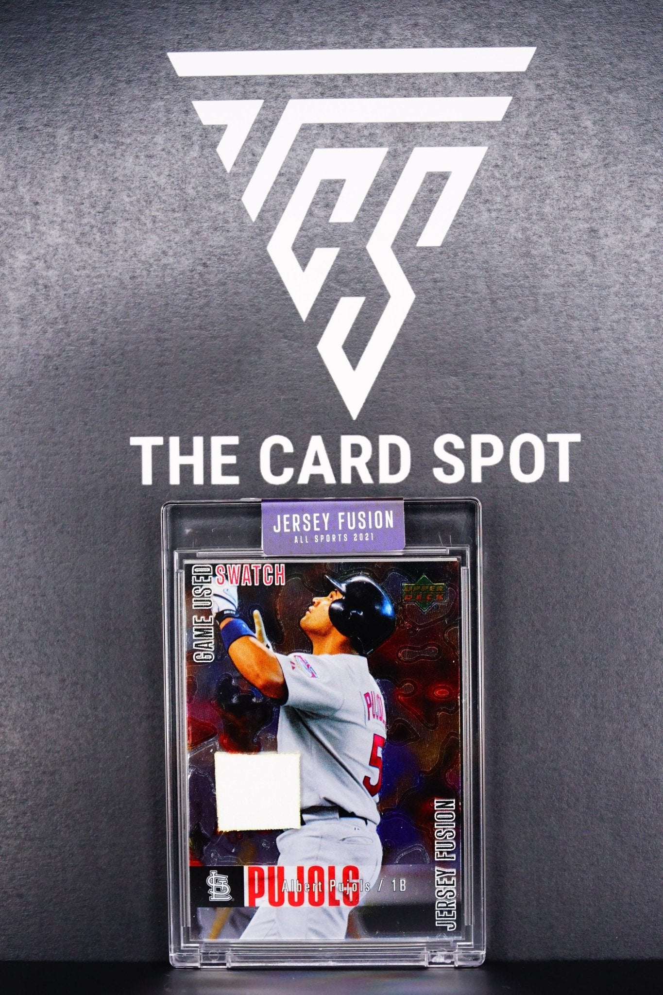 Baseball Card: Albert Pujols GAME USED - THE CARD SPOT PTY LTD.Sports CardJersey Fusion