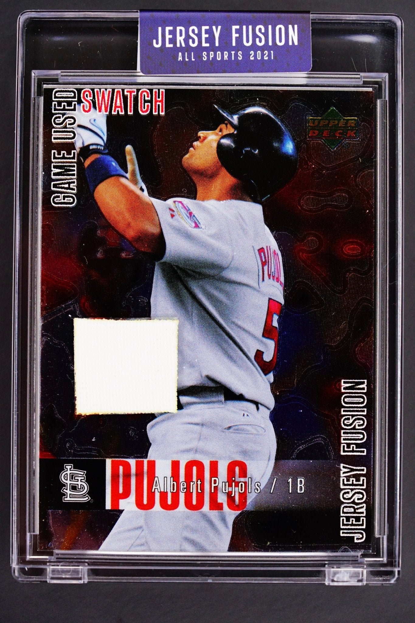 Baseball Card: Albert Pujols GAME USED - THE CARD SPOT PTY LTD.Sports CardJersey Fusion