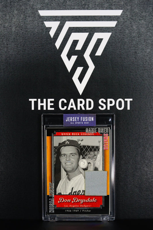 Baseball Card: Don Drysdale 1990's Game Used Swatch - THE CARD SPOT PTY LTD.Sports CardJersey Fusion