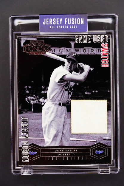 Baseball Card: DUKE SNIDER Game used - THE CARD SPOT PTY LTD.Sports CardJersey Fusion