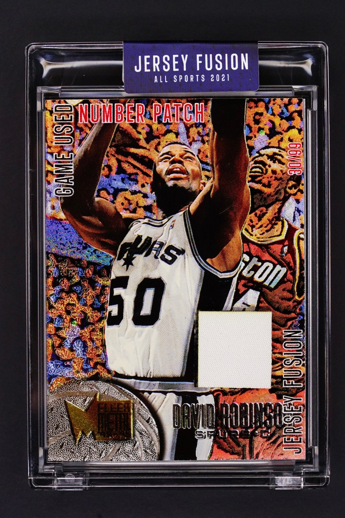 Basketball Card: David Robinson 30/99 Number patch - THE CARD SPOT PTY LTD.Sports CardJersey Fusion