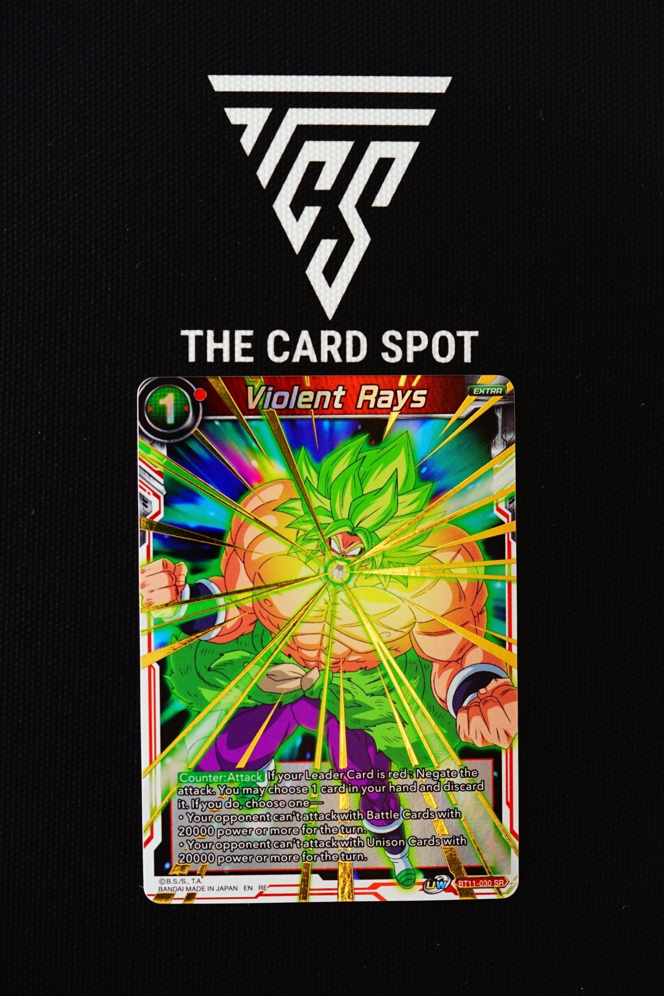 BT11-030 SR - Violent Rays - Dragon Ball TCG – THE CARD SPOT PTY LTD.