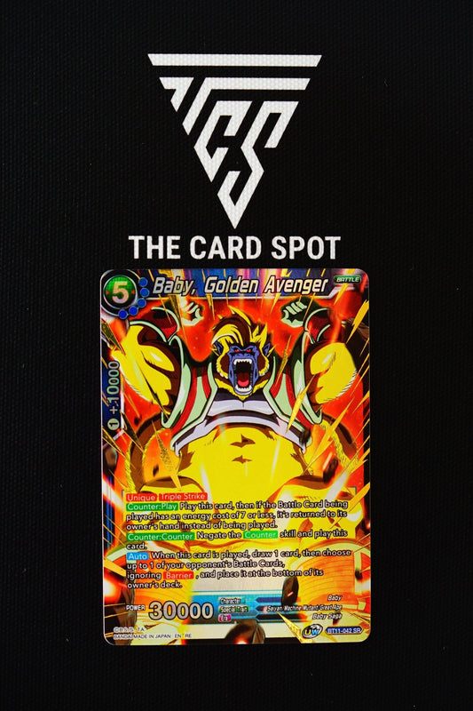 BT11-042 SR - Baby, Golden Avenger - Dragon Ball TCG - THE CARD SPOT PTY LTD.Dragon Ball Single CardDragon Ball Super