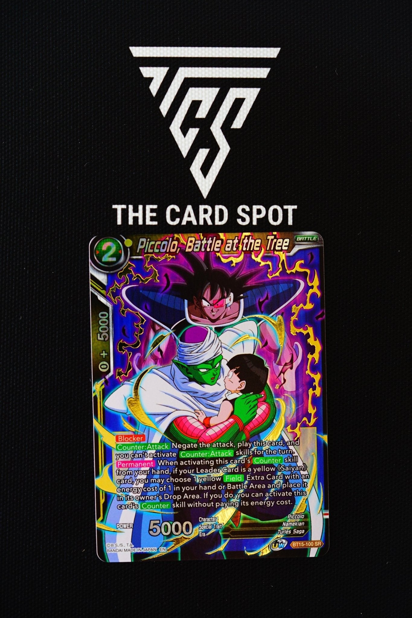 BT15-100 SR - Piccolo, Battle at the tree - Dragon Ball Card - THE CARD SPOT PTY LTD.Dragon Ball Single CardDragon Ball Super