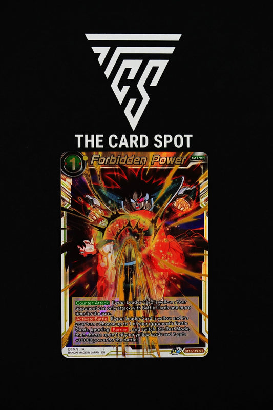 BT15-119 SR - Forbidden Power - Dragon Ball Card - THE CARD SPOT PTY LTD.Dragon Ball Single CardDragon Ball Super