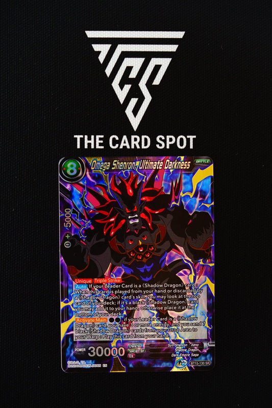 BT15-130 SR - Omega Shenron, Ultimate Darkness - Dragon Ball Card - THE CARD SPOT PTY LTD.Dragon Ball Single CardDragon Ball Super