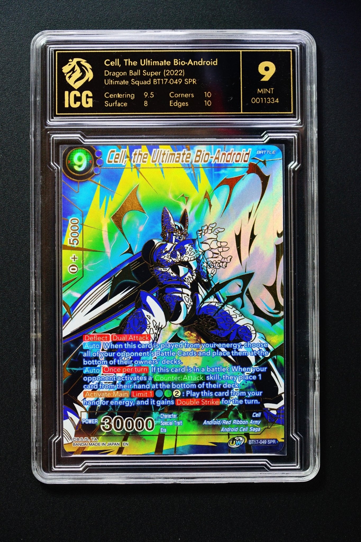 BT17-049 SPR - Cell, The Ultimate Bio-Android - ICG 9 (PSA) - Dragon Ball  Card – THE CARD SPOT PTY LTD.