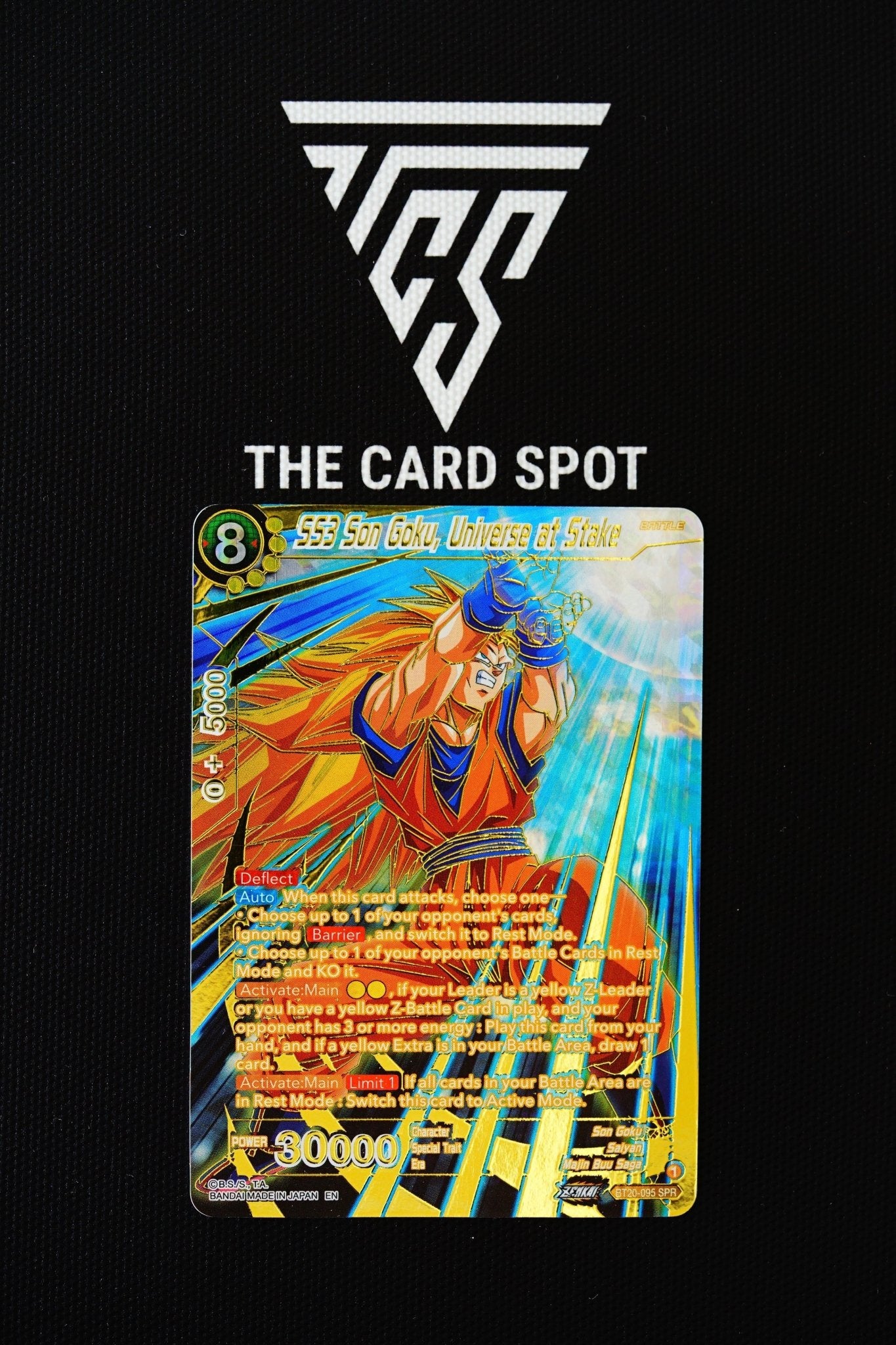 BT20-095 Son Goku, Universe at stake - Dragon Ball TCG - THE CARD SPOT PTY LTD.Dragon Ball Single CardDragon Ball Super