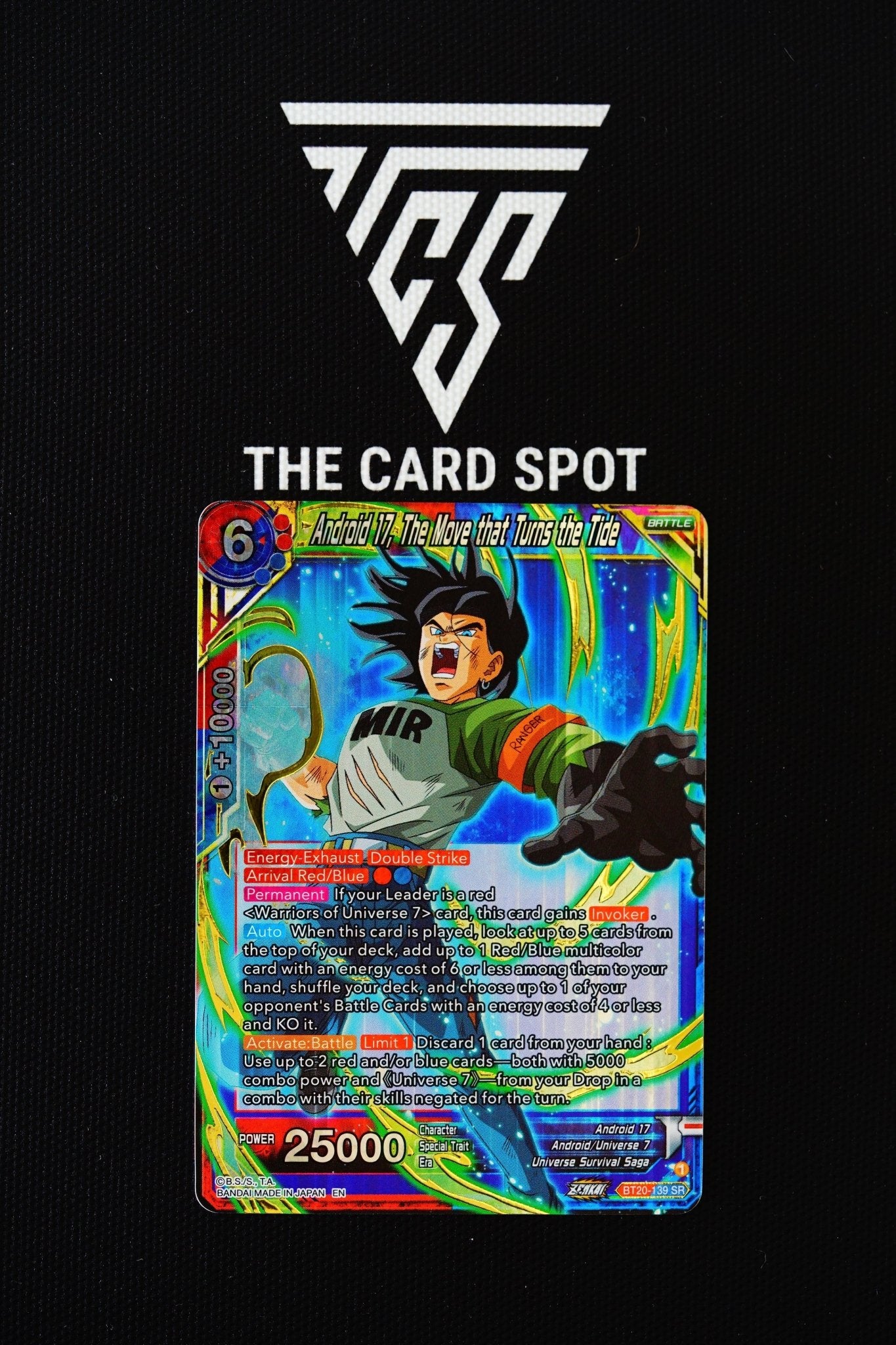 BT20-139 Android 17, The Move That Turns The Tide - Dragon Ball TCG - THE CARD SPOT PTY LTD.Dragon Ball Single CardDragon Ball Super