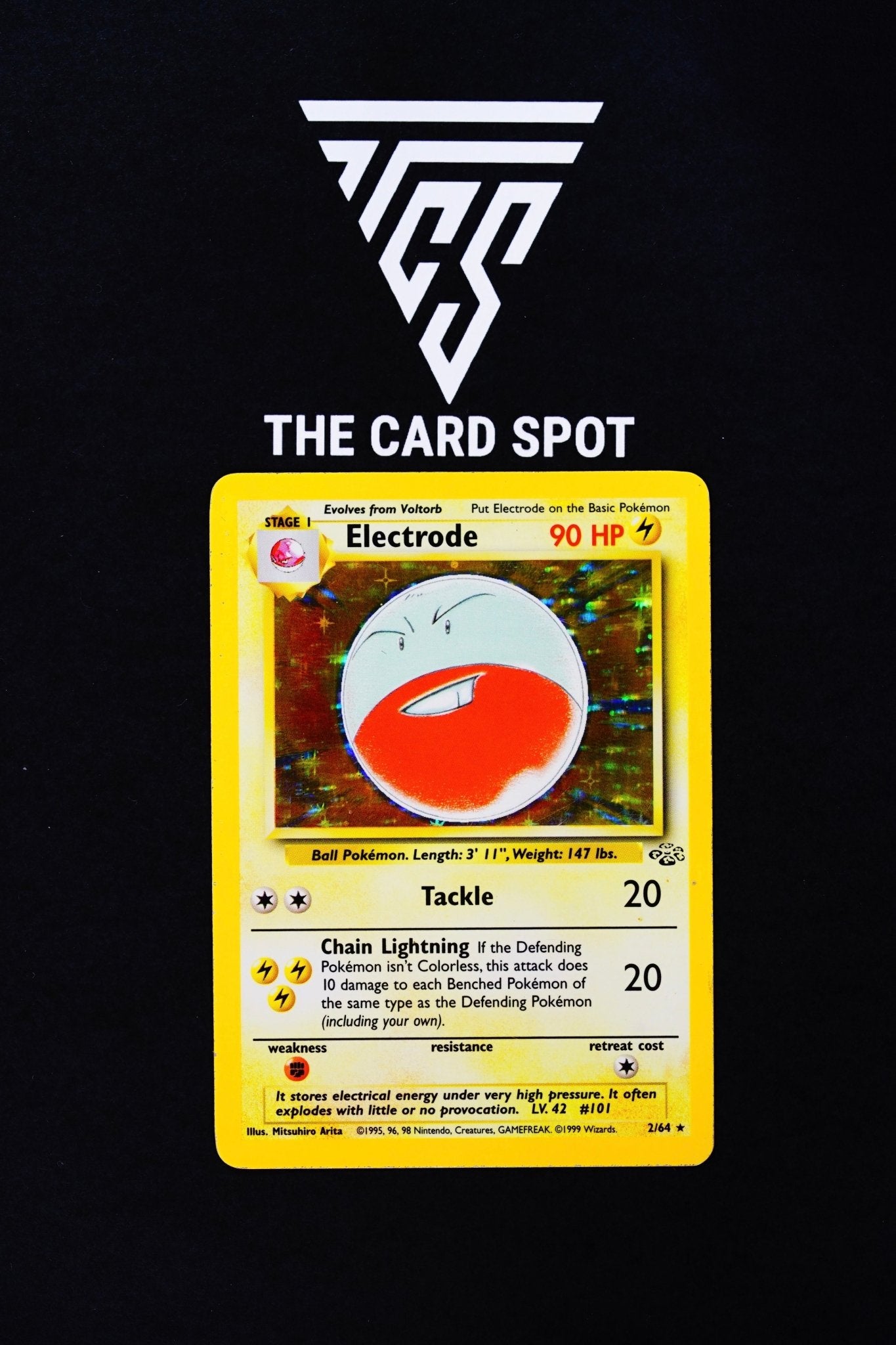 Electrode 2/64 - Jungle - Pokemon Card For Sale - THE CARD SPOT PTY LTD.Pokemon Raw CardsPokémon